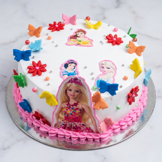 Barbie Style Cake